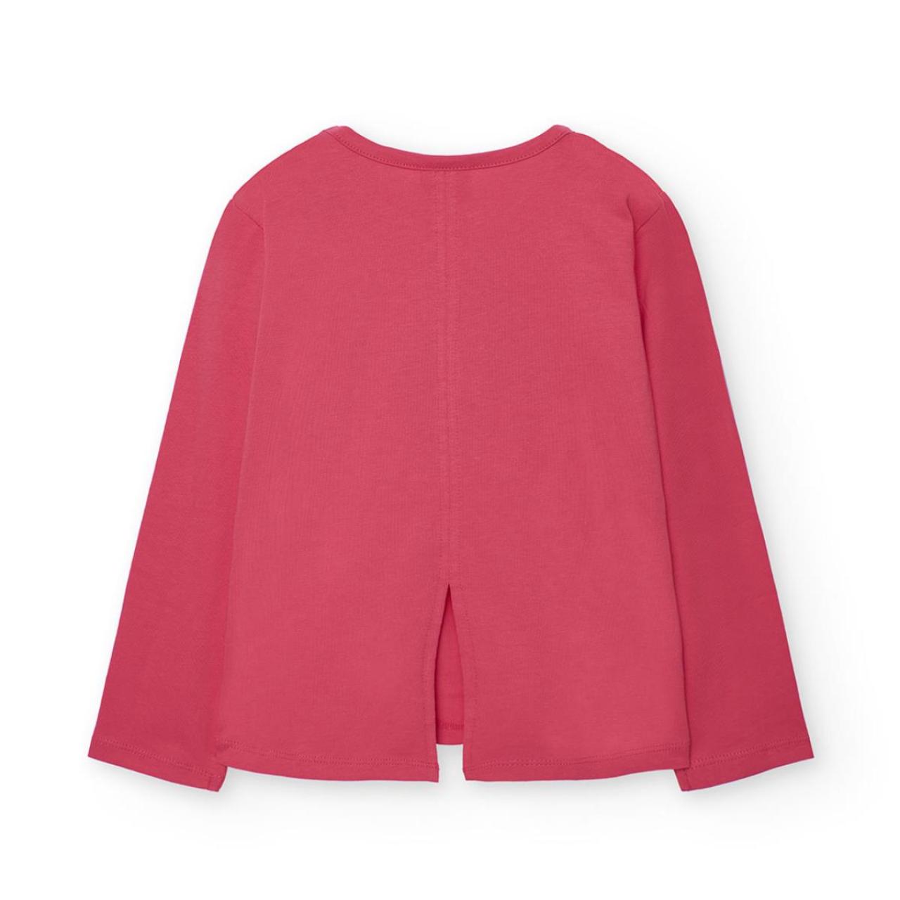 Μπλούζα μακό κορίτσι Boboli-412052-3940-Fuchsia