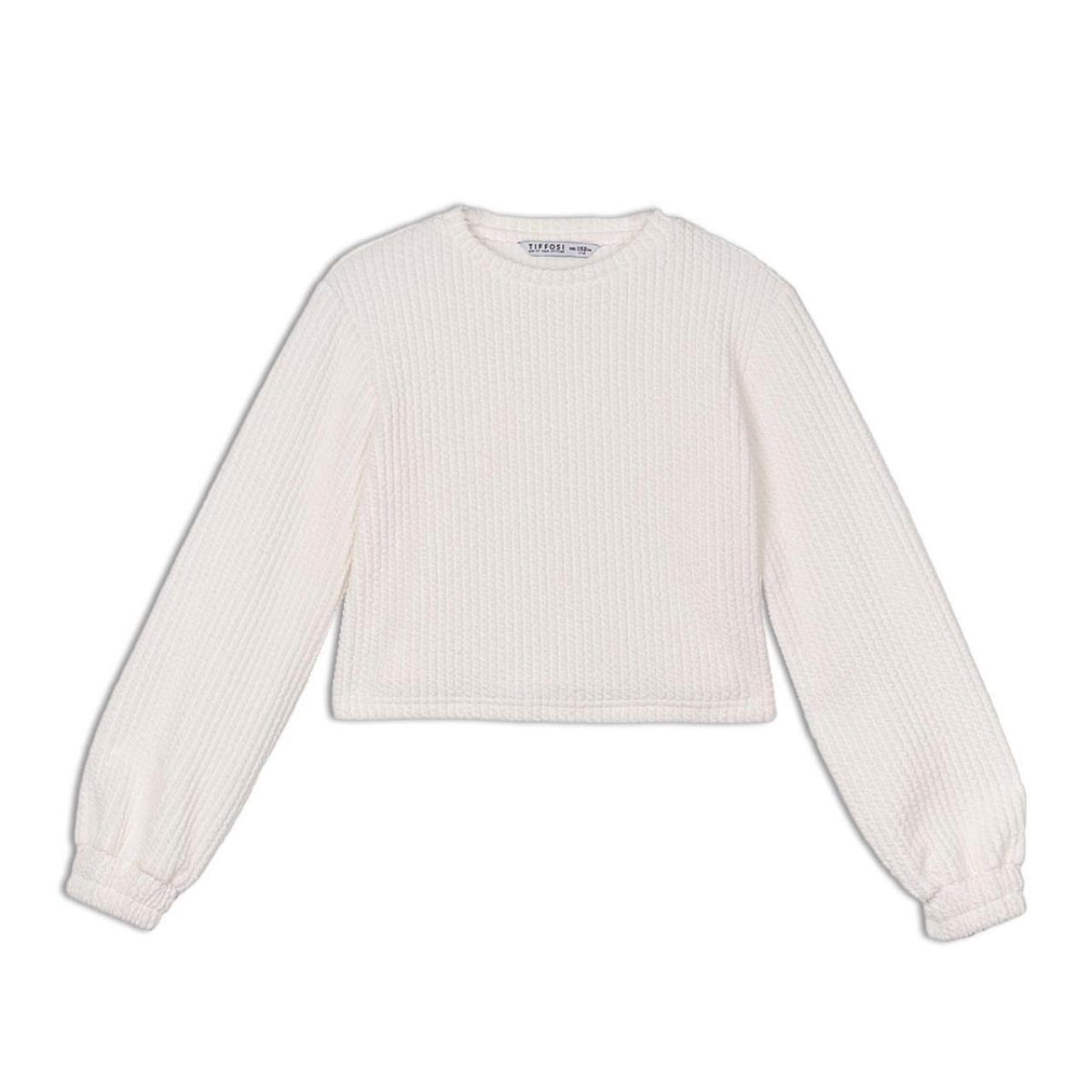 Μπλούζα πλεκτή κορίτσι TIFFOSI-10041271-110-White