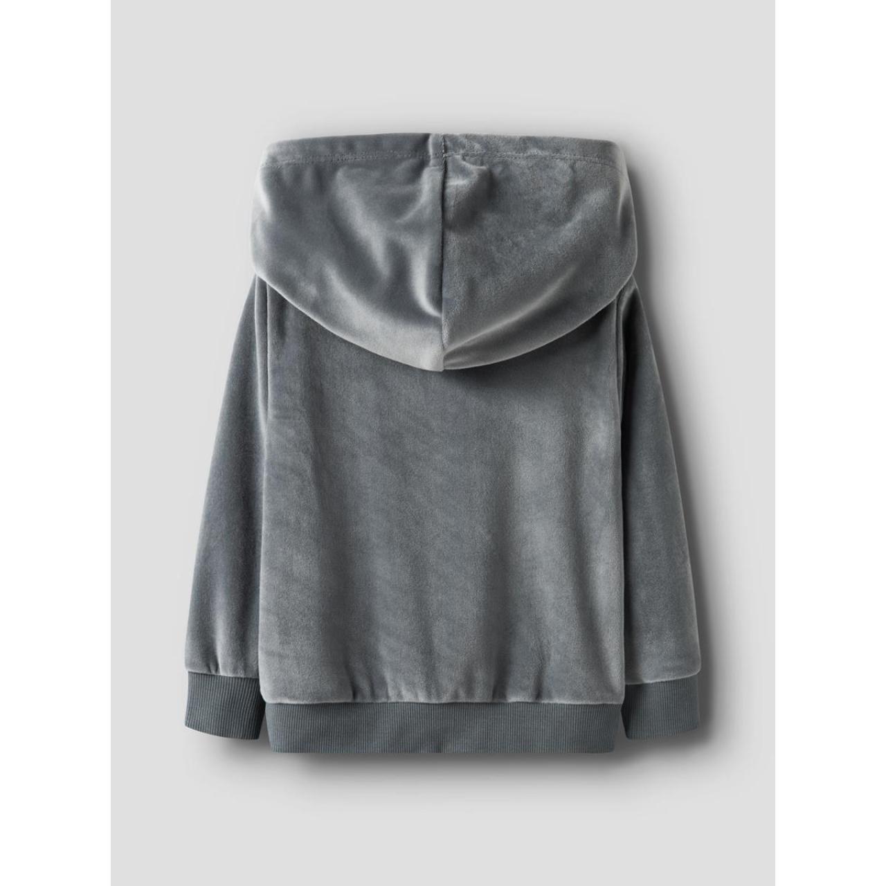 Ζακέτα βελουτέ κορίτσι name it-13250481-Lava Smoke φωτογραφία