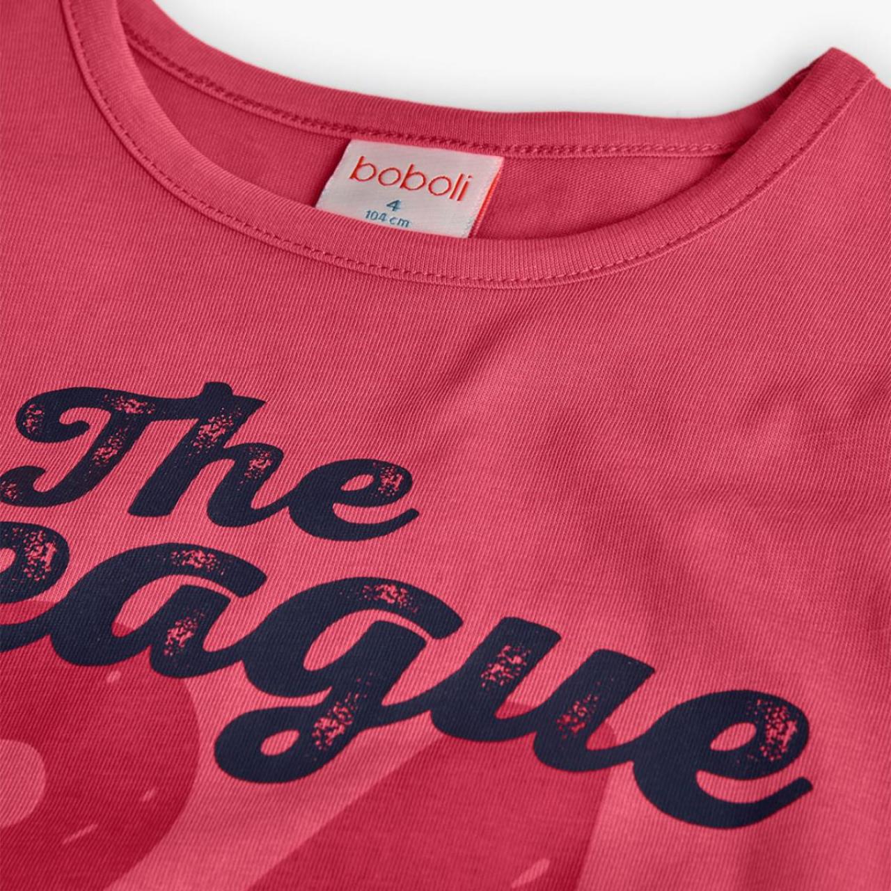 Μπλούζα μακό κορίτσι Boboli-412052-3940-Fuchsia