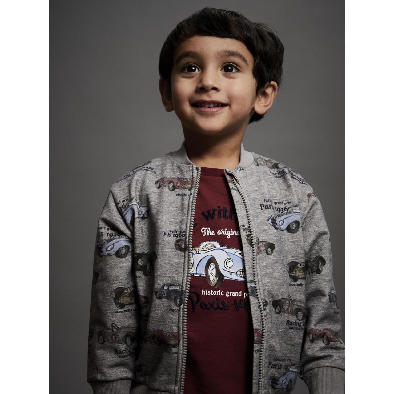 Μπλούζα μακό αγόρι name it-13249271-Burnt Russet