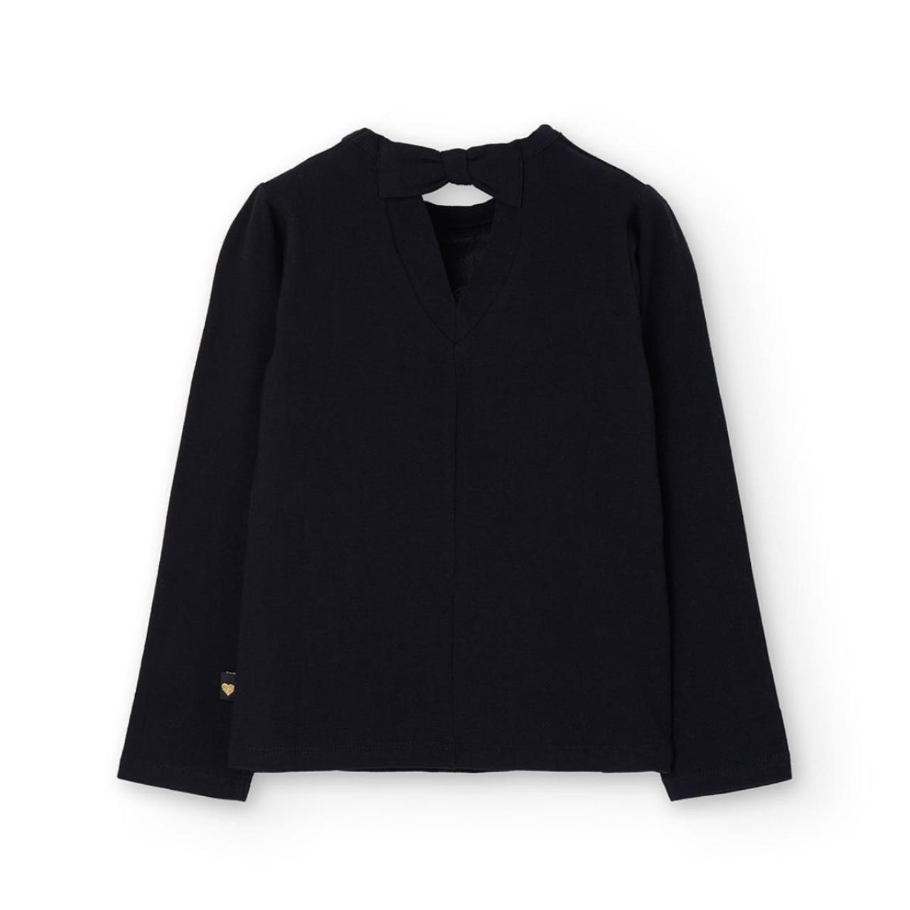 Μπλούζα μακό κορίτσι Boboli-722146-890-Black