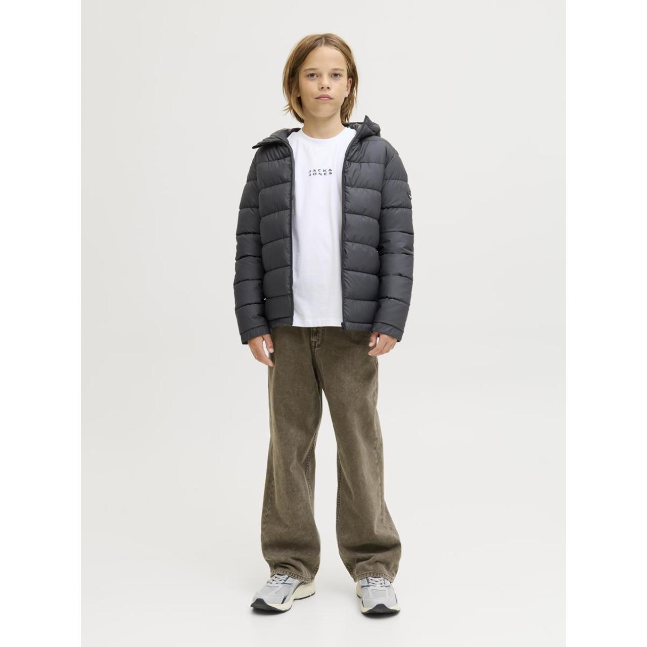 Μπουφάν puffer αγόρι JACK & JONES-12286798-Black