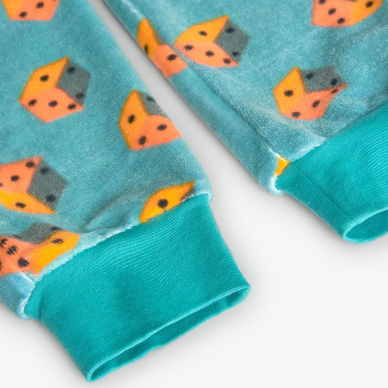 Πιτζάμα βελουτέ αγόρι Boboli-932048-9675-Green φωτογραφία