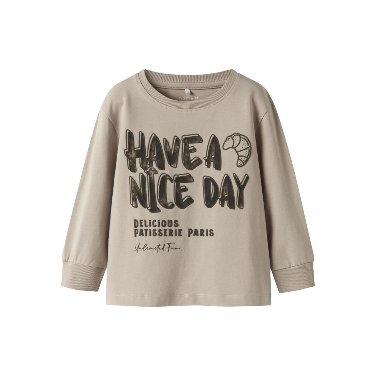 Μπλούζα μακό αγόρι name it-13249333-Island Fossil