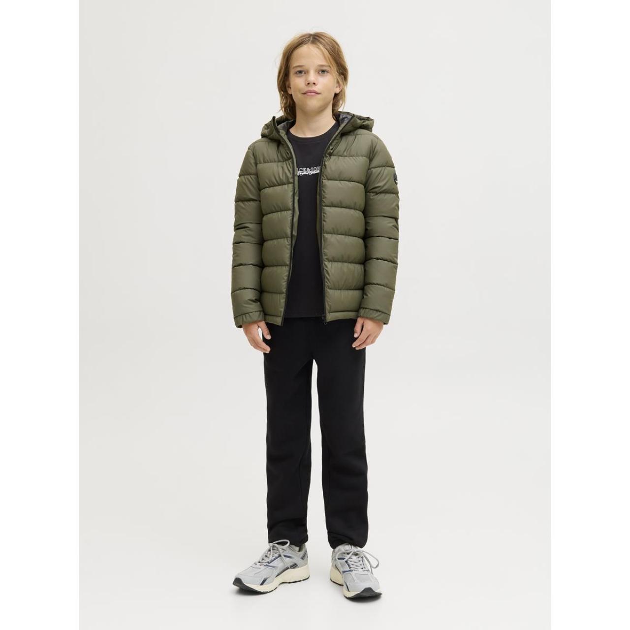 Μπουφάν puffer αγόρι JACK & JONES-12286798-Grape Leaf