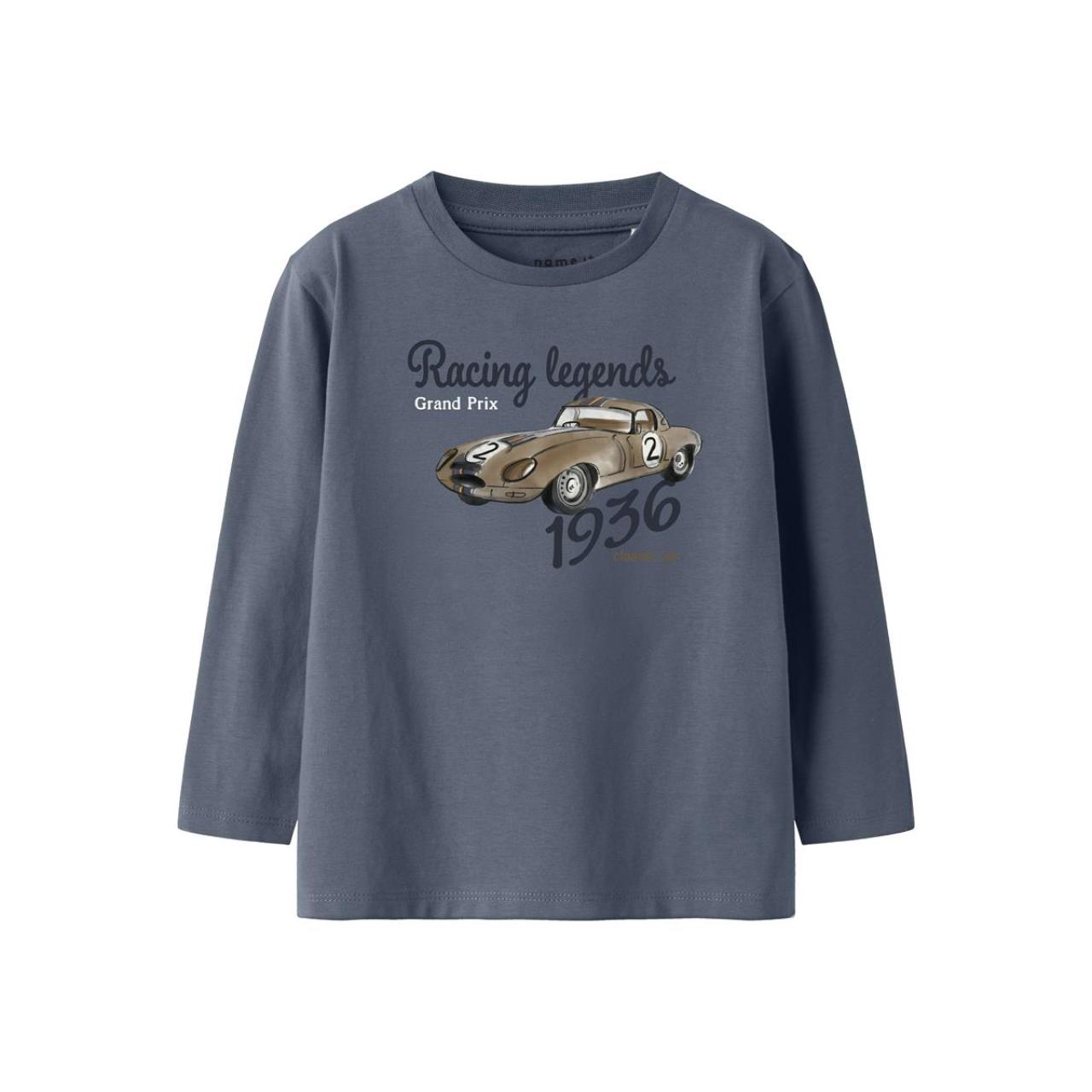 Μπλούζα μακό αγόρι name it-13249271-Flint Stone