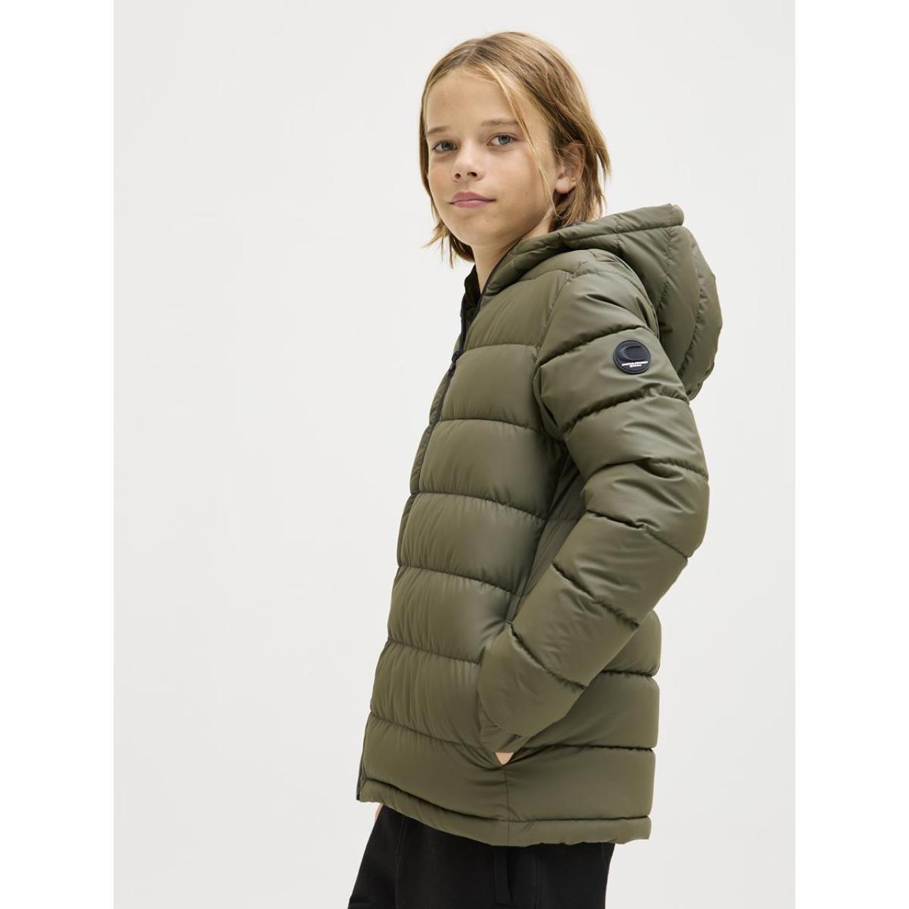 Μπουφάν puffer αγόρι JACK & JONES-12286798-Grape Leaf