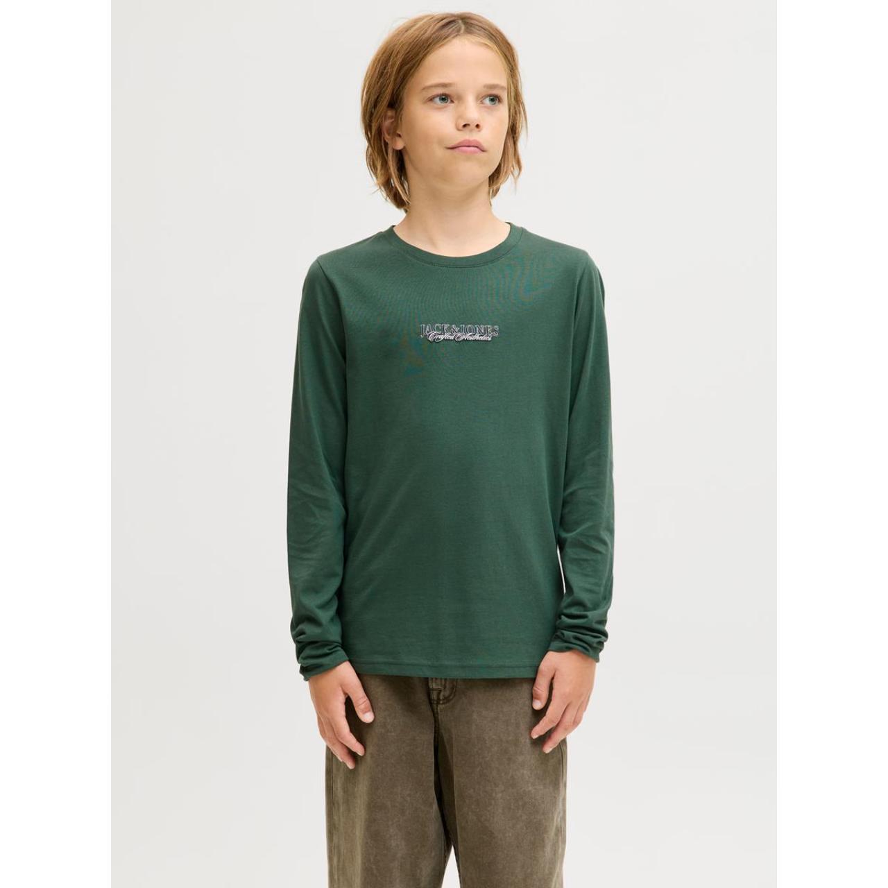 Μπλούζα μακό αγόρι JACK & JONES-12286820-Sycamore