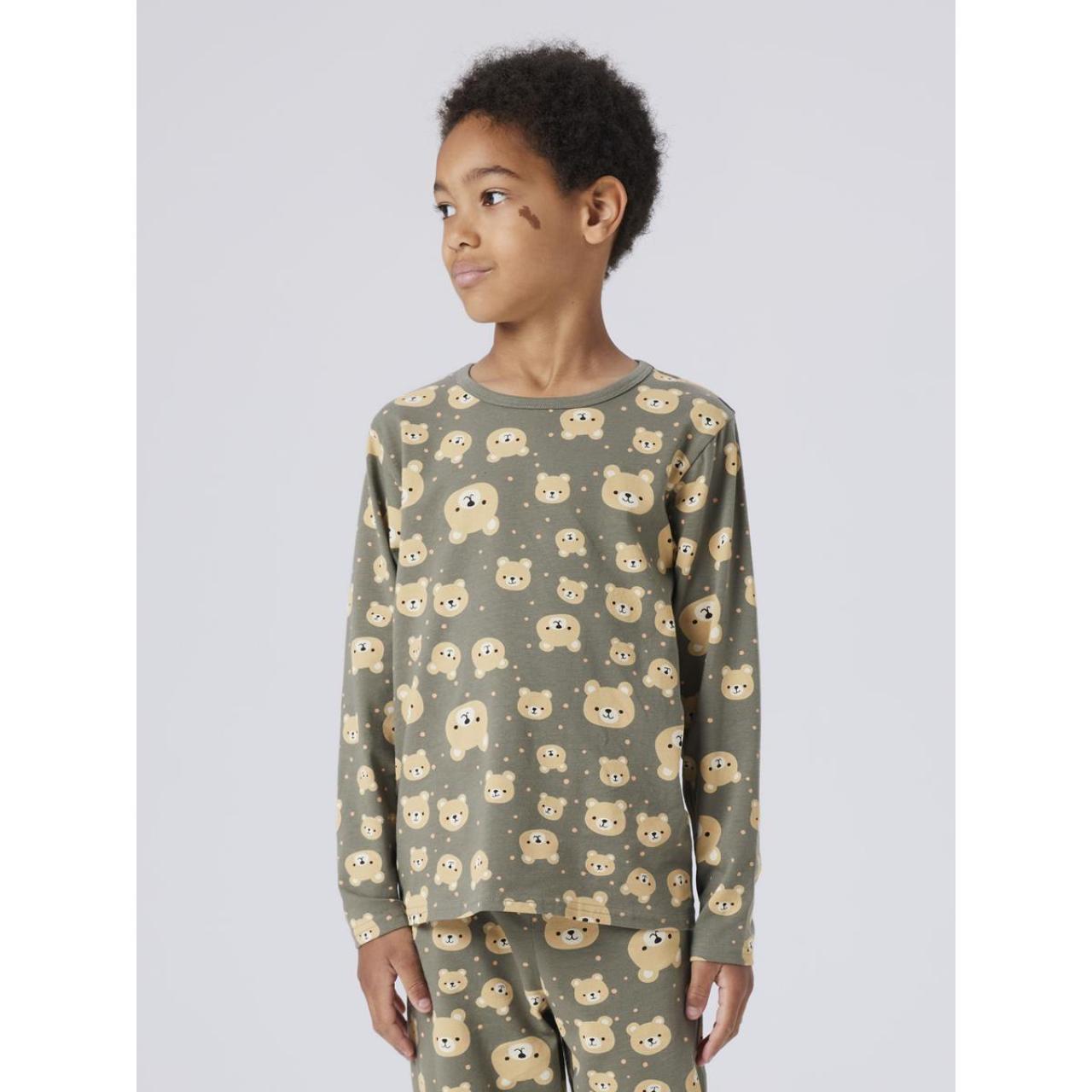 Πιτζάμα μακό αγόρι 2 pack name it-13254859-Dusty Olive