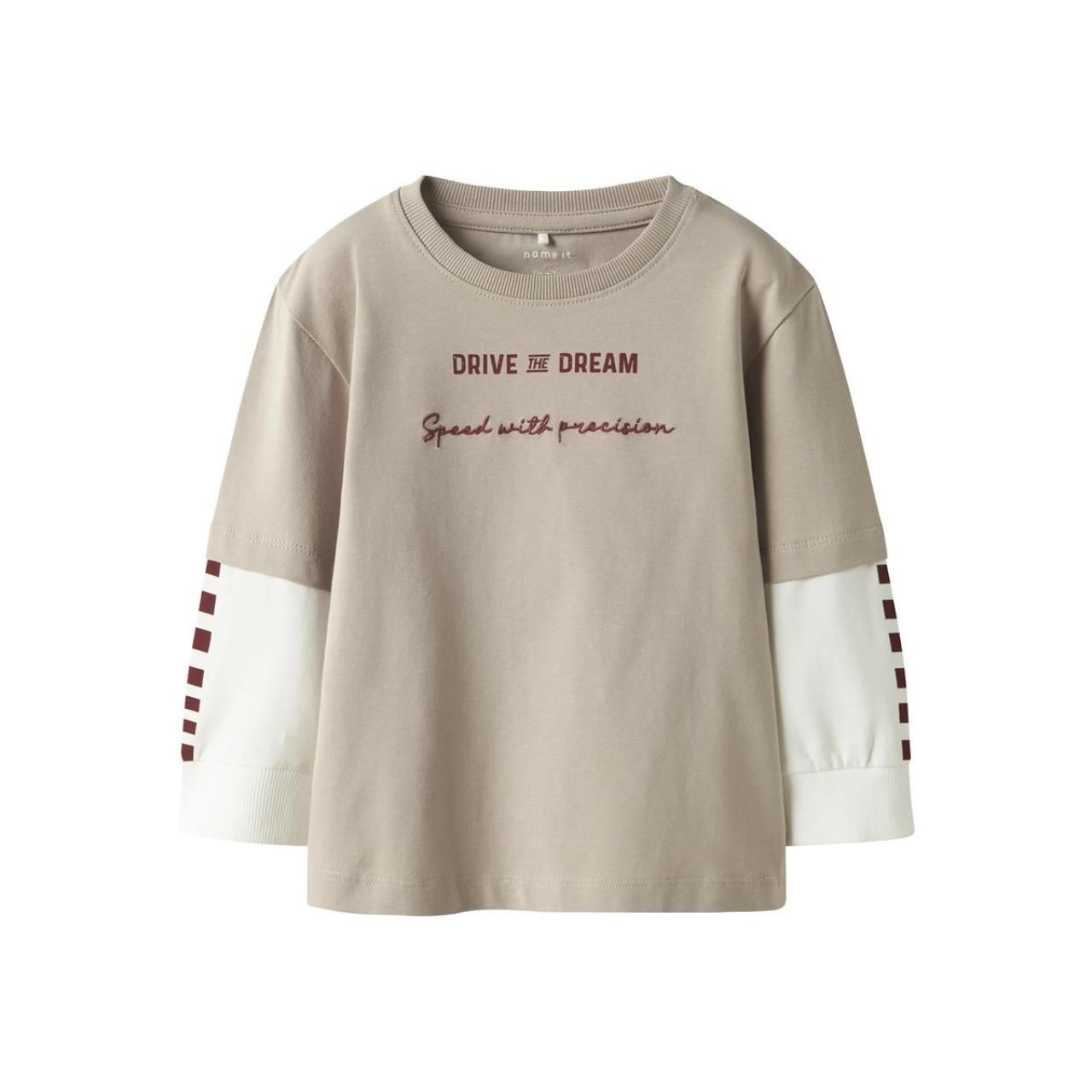 Μπλούζα μακό αγόρι name it-13249315-Island Fossil