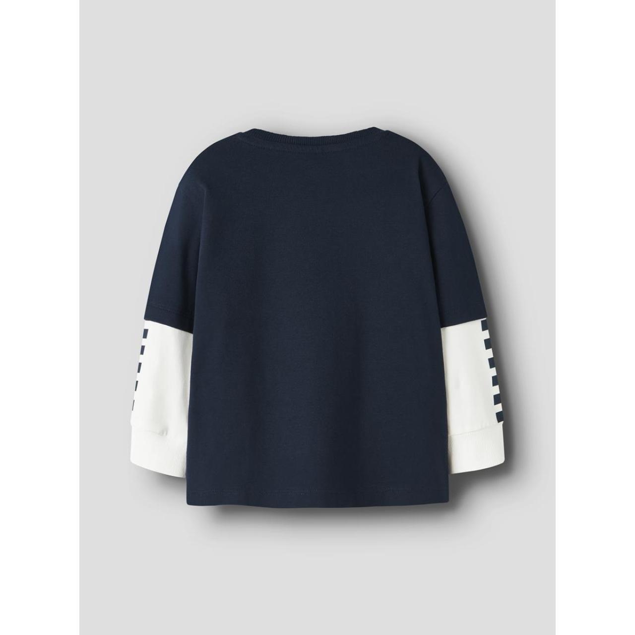 Μπλούζα μακό αγόρι name it-13249315-Navy Blazer