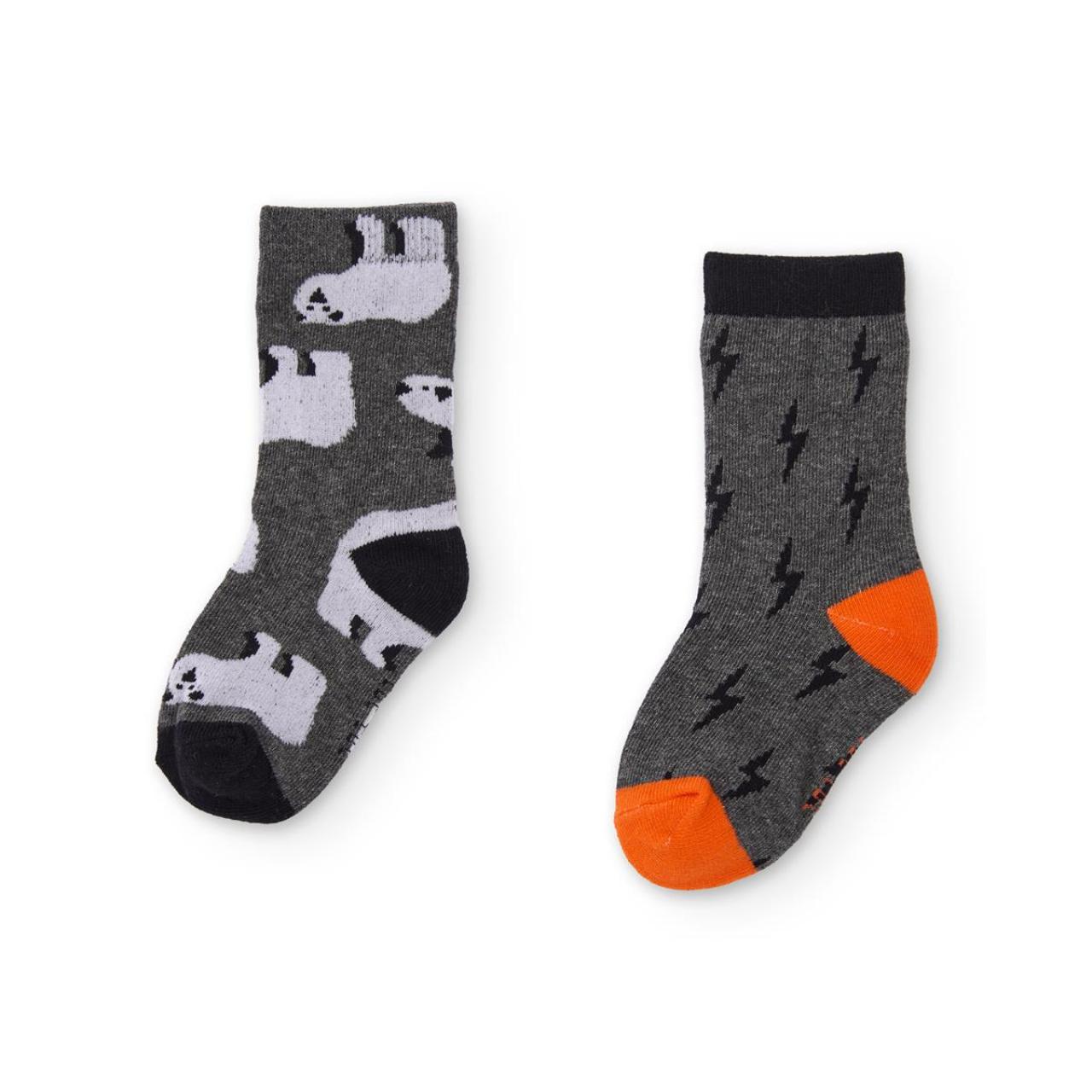 Κάλτσες πακέτο 2 τεμ. αγόρι tuc tuc-11399029-Grey