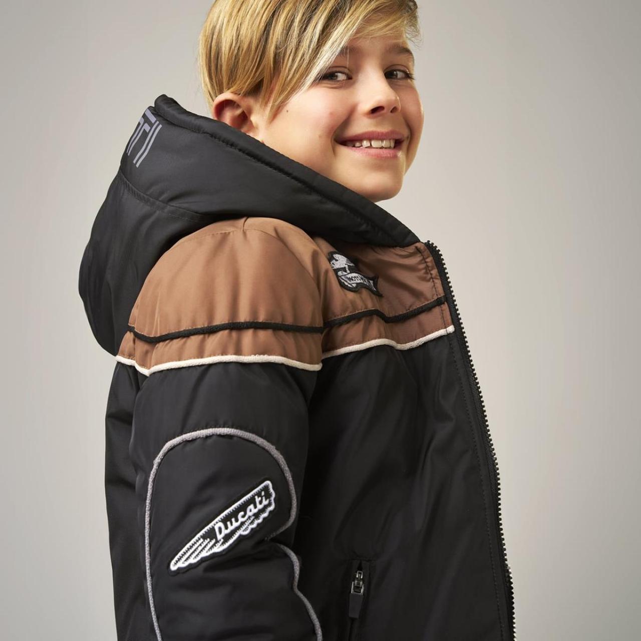 Μπουφάν biker αγόρι Ducati-G.A626/00-0658-Black φωτογραφία