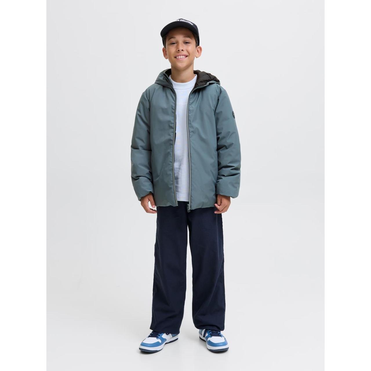 Μπουφάν διπλής όψης αγόρι JACK & JONES-12279138-Stormy Weather