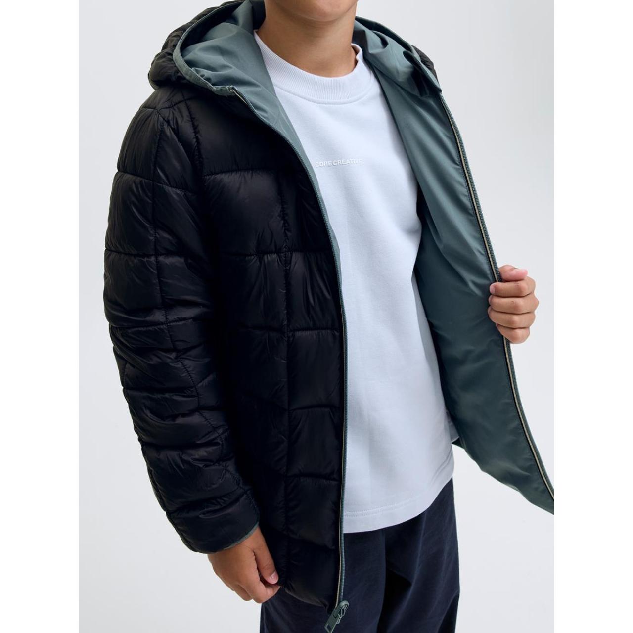 Μπουφάν διπλής όψης αγόρι JACK & JONES-12279138-Stormy Weather