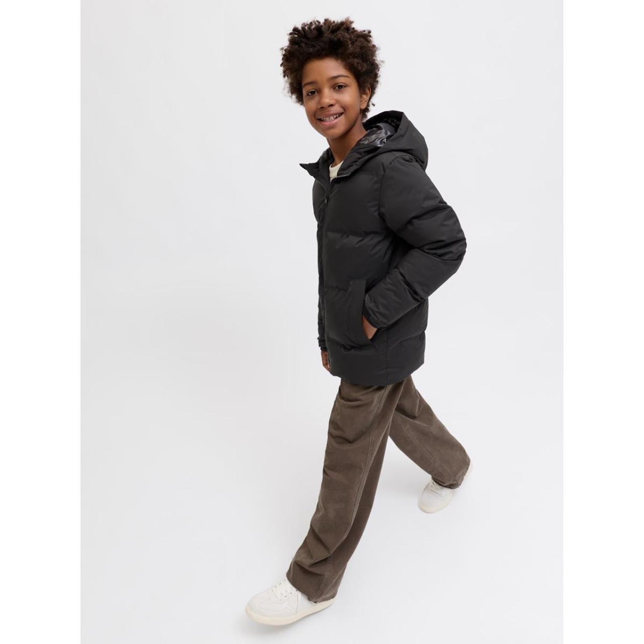 Μπουφάν puffer αγόρι Jack & Jones-12282301-Black