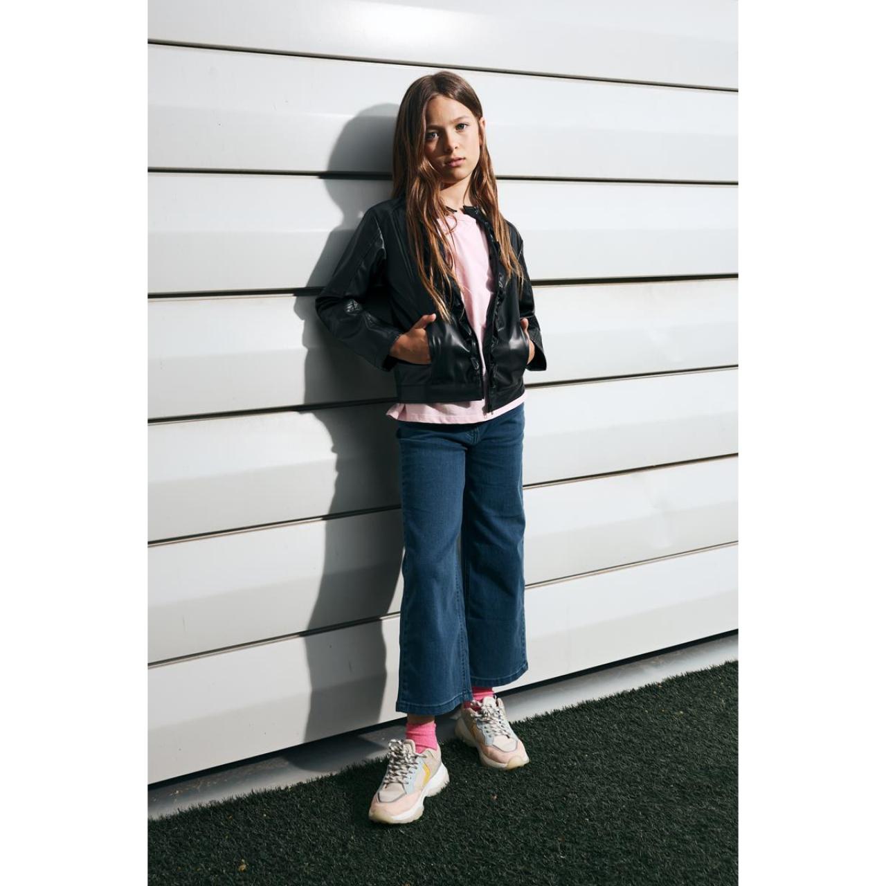 Μπουφάν συνθετικό δέρμα κορίτσι Boboli-722236-890-Black φωτογραφία