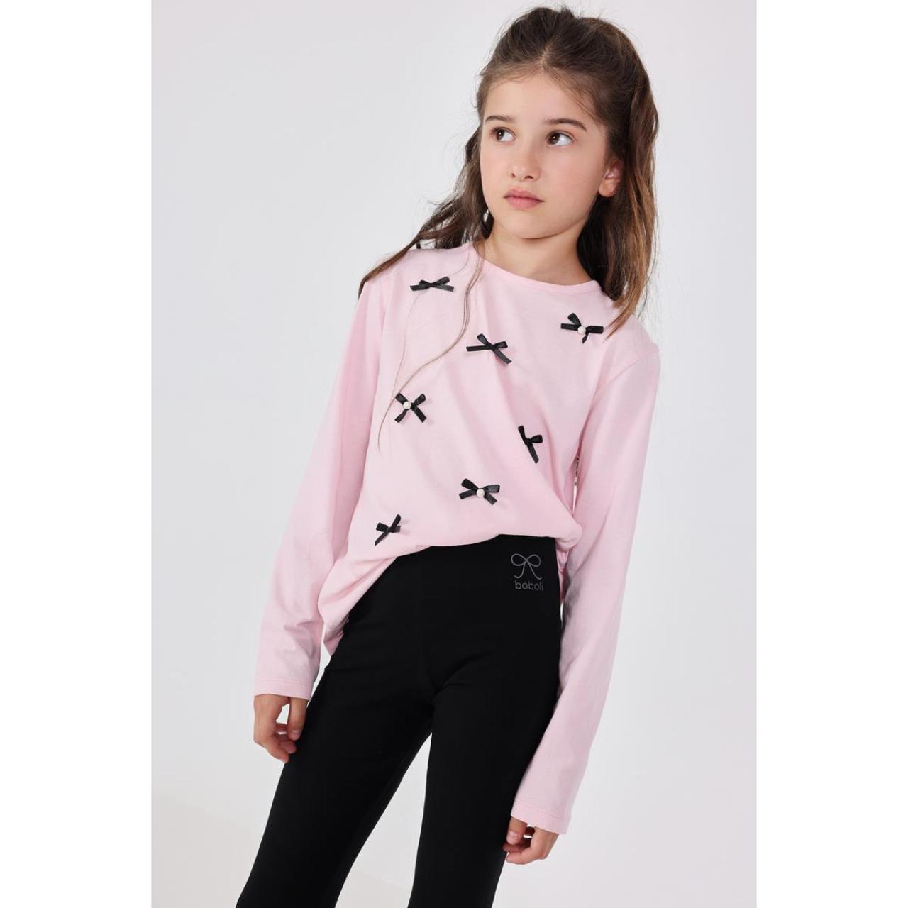 Μπλούζα μακό κορίτσι Boboli-402141-3678-Pink
