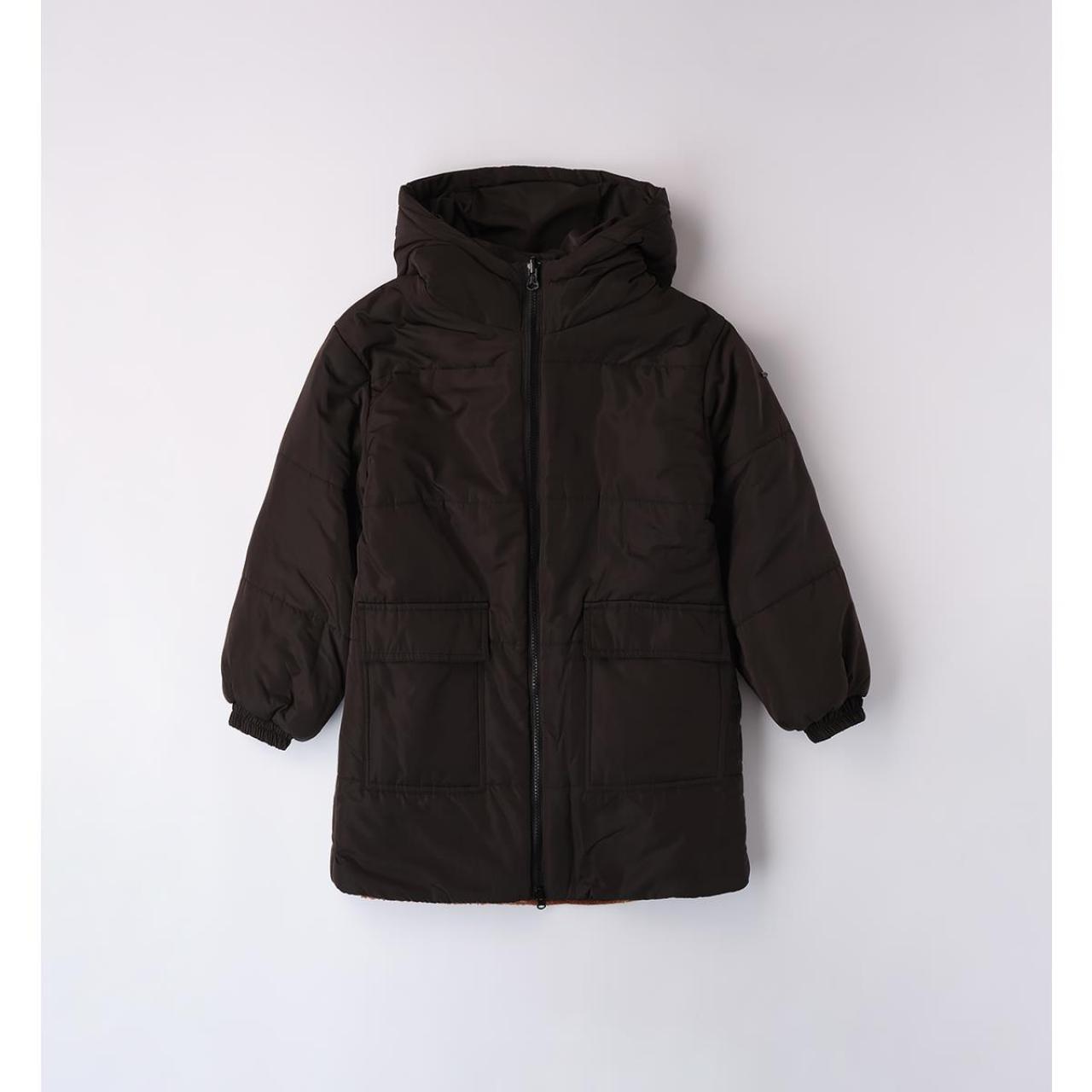 Μπουφάν διπλής όψης κορίτσι I DO-4.A931/00-0658-Black