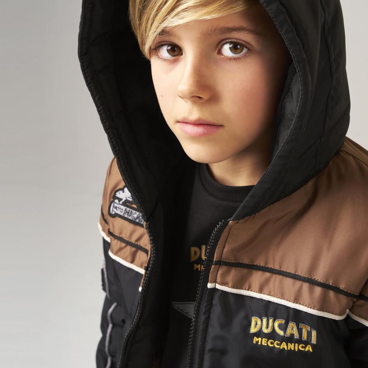 Μπουφάν biker αγόρι Ducati-G.A626/00-0658-Black φωτογραφία