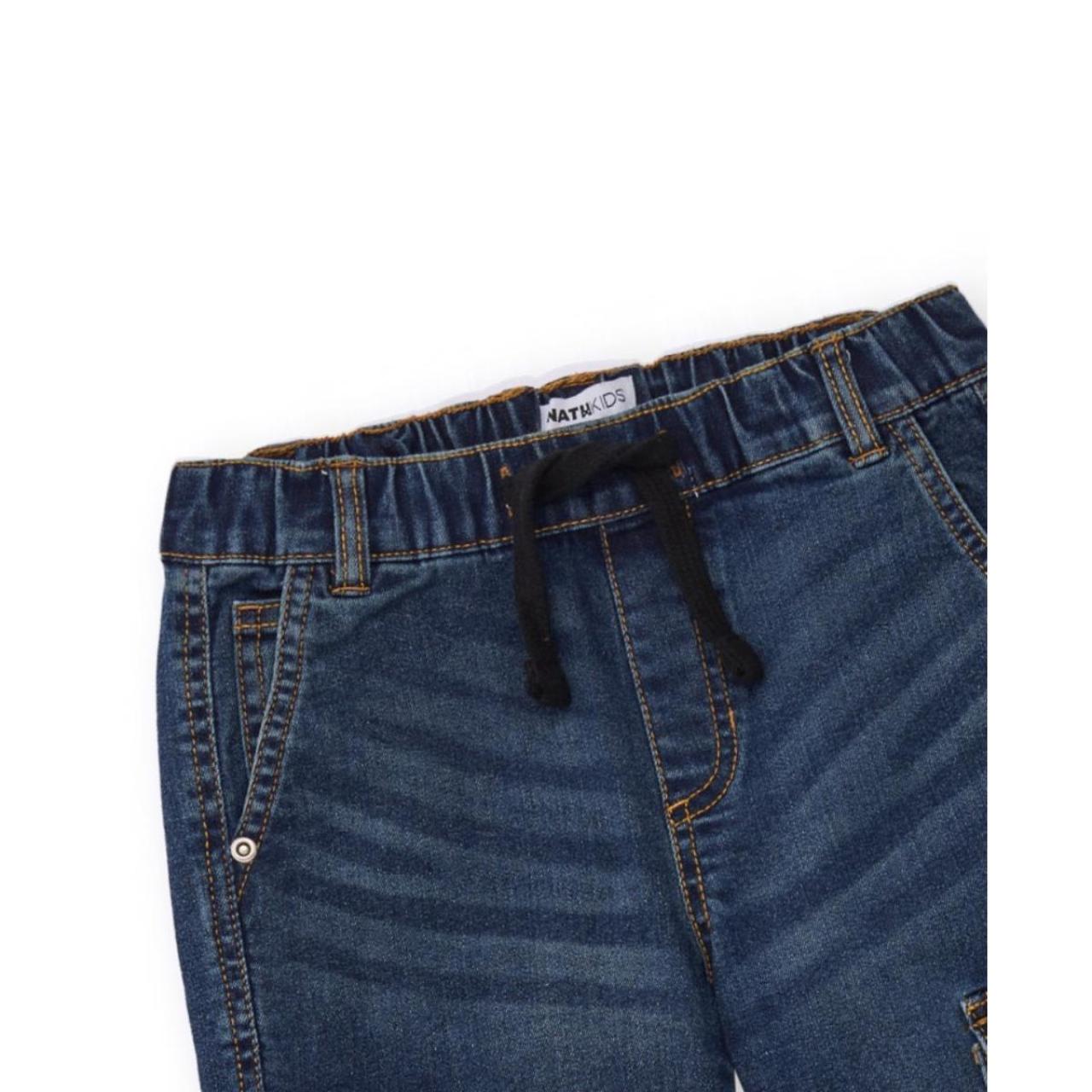 Παντελόνι cargo αγόρι Nath-KB09P203I1-DENIM BLUE