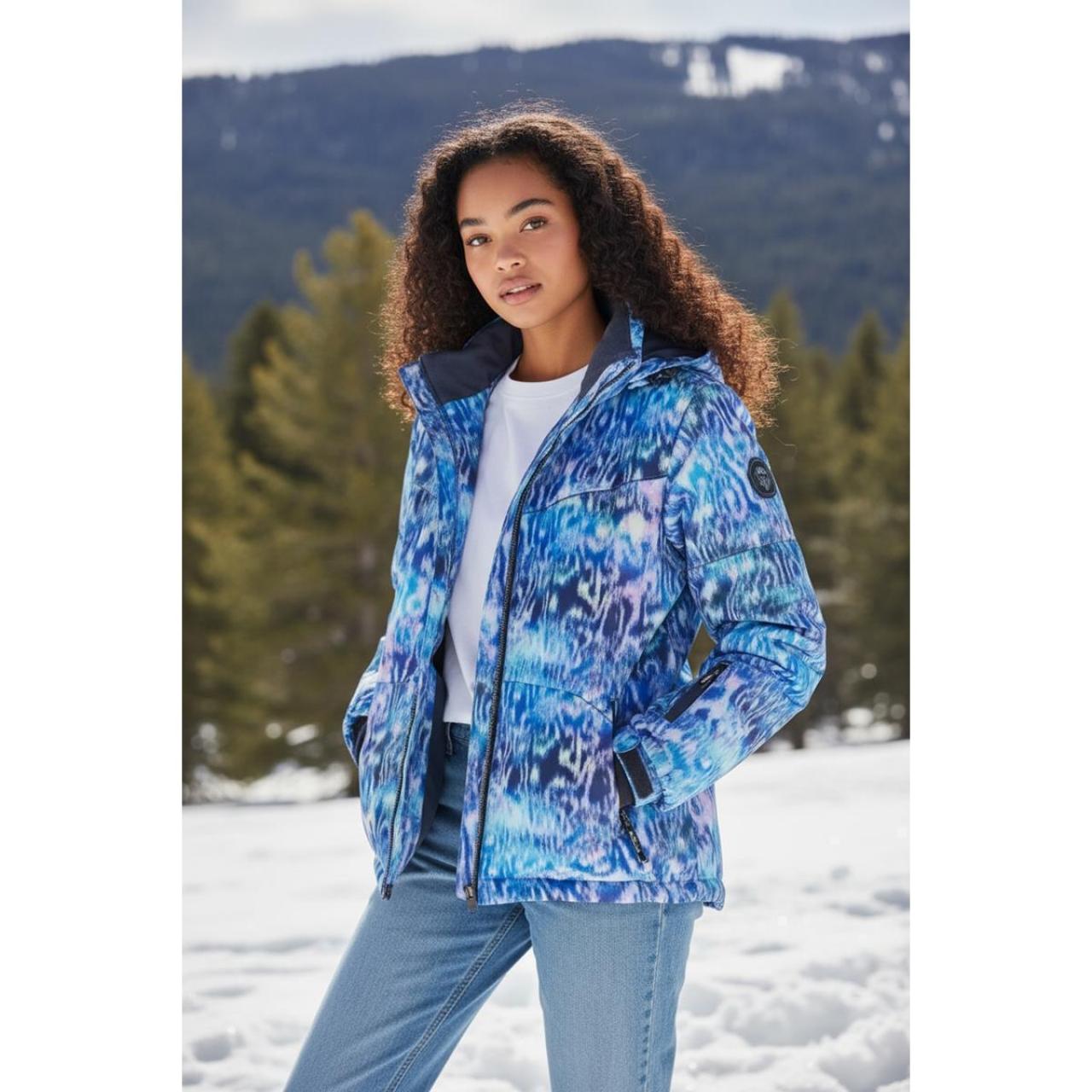 Μπουφάν snow σκι κορίτσι name it-13216438-Blue Tint