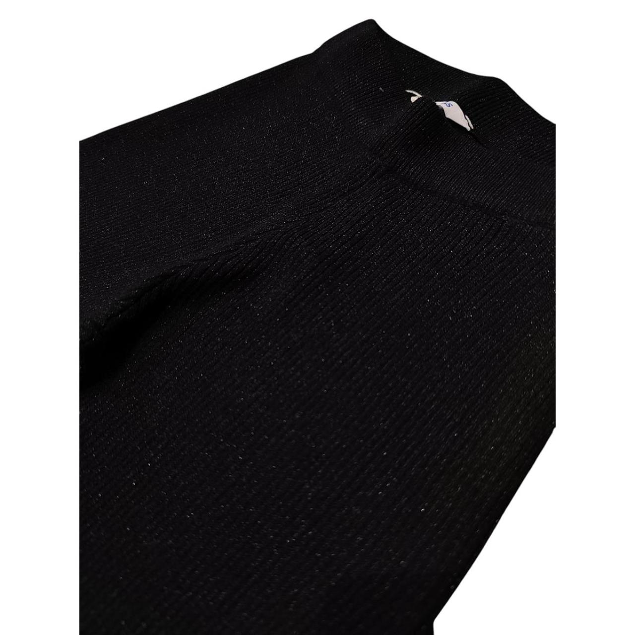 Παντελόνι πλεκτό lurex κορίτσι Tiffosi-10061983-000-Black