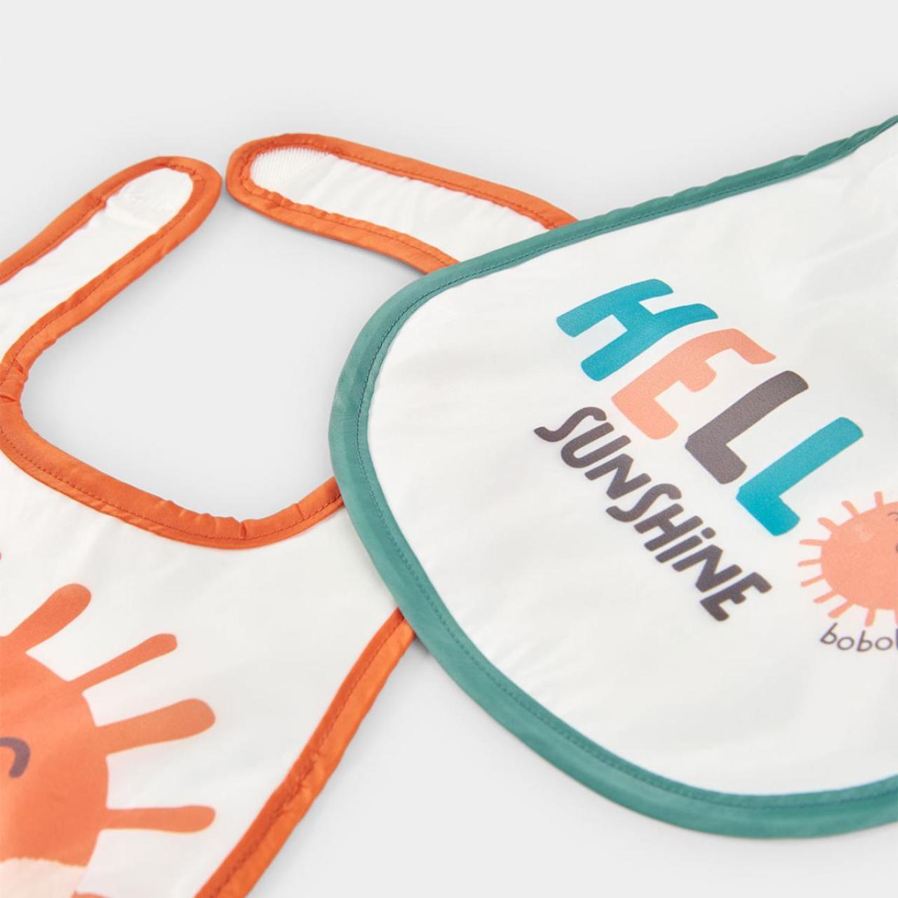 Σαλιάρες μπεμπέ 2 τεμ. unisex Boboli-223096-1111-White φωτογραφία