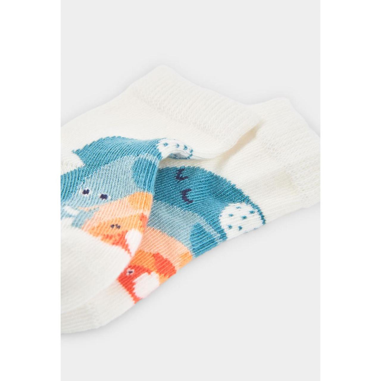 Κάλτσες μπεμπέ 3 τεμ. unisex Boboli-193003-3855-Multicolor φωτογραφία