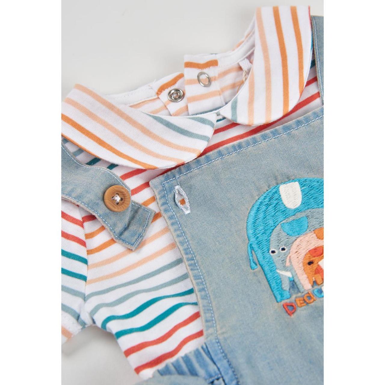 Σετ φορμάκι μπεμπέ ολόσωμο κορίτσι Boboli-153010-Bleach