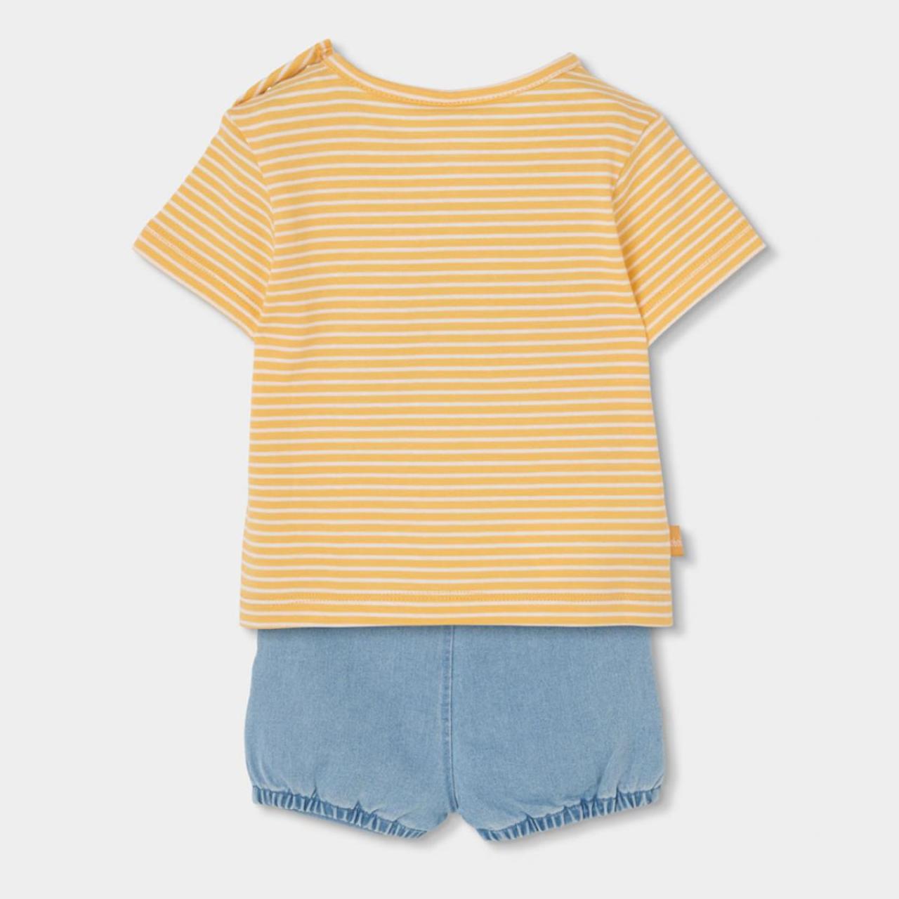 Σετ μπεμπέ μακό αγόρι Boboli-243098-9830-Yellow