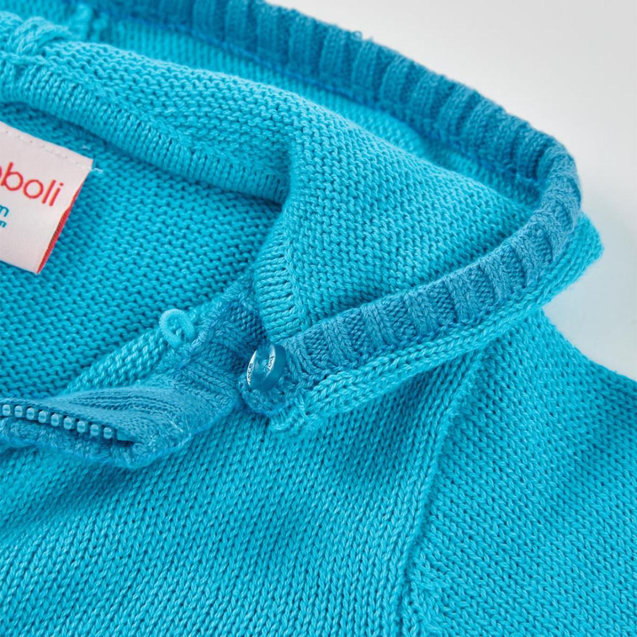 Ζακέτα μπεμπέ πλεκτή αγόρι Boboli-213107-2619-Blue φωτογραφία