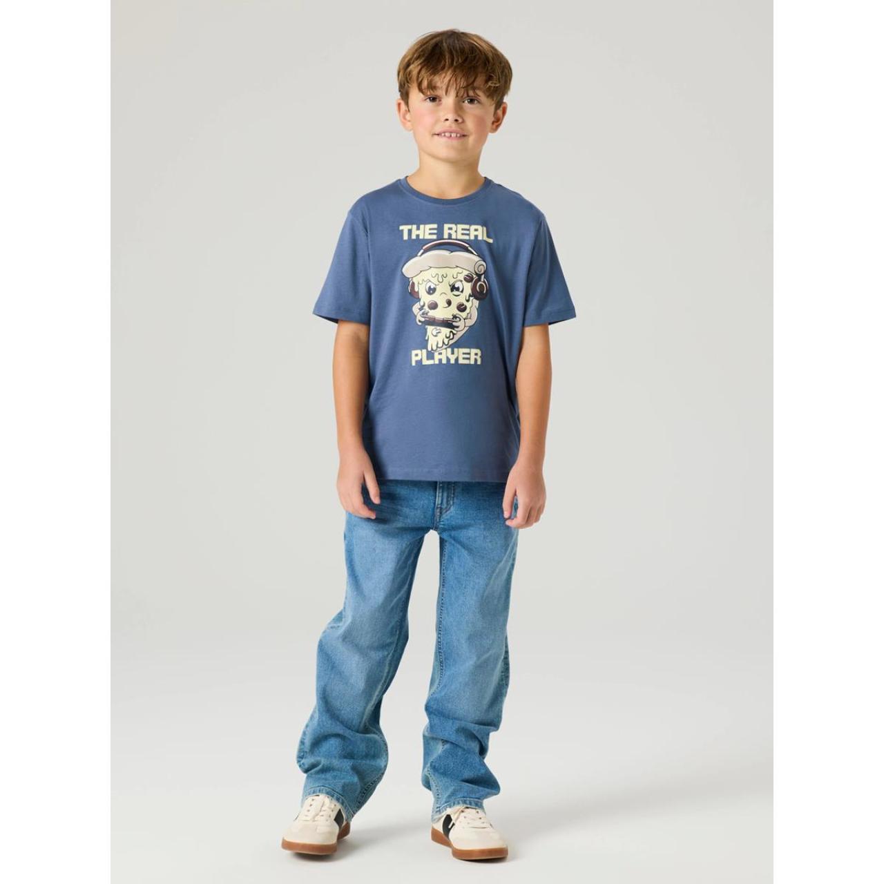 Μπλούζα μακό αγόρι name it-13259697-Vintage Indigo