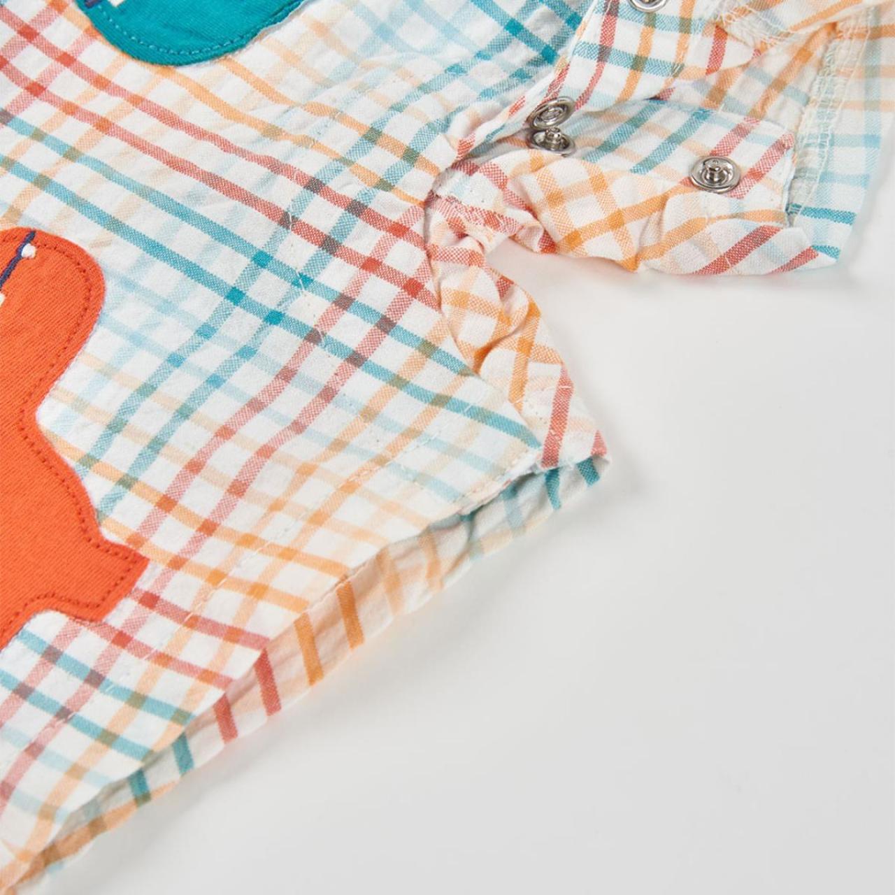 Σετ σαλοπέτα μπεμπέ αγόρι Boboli-253077-9831-Multicolor