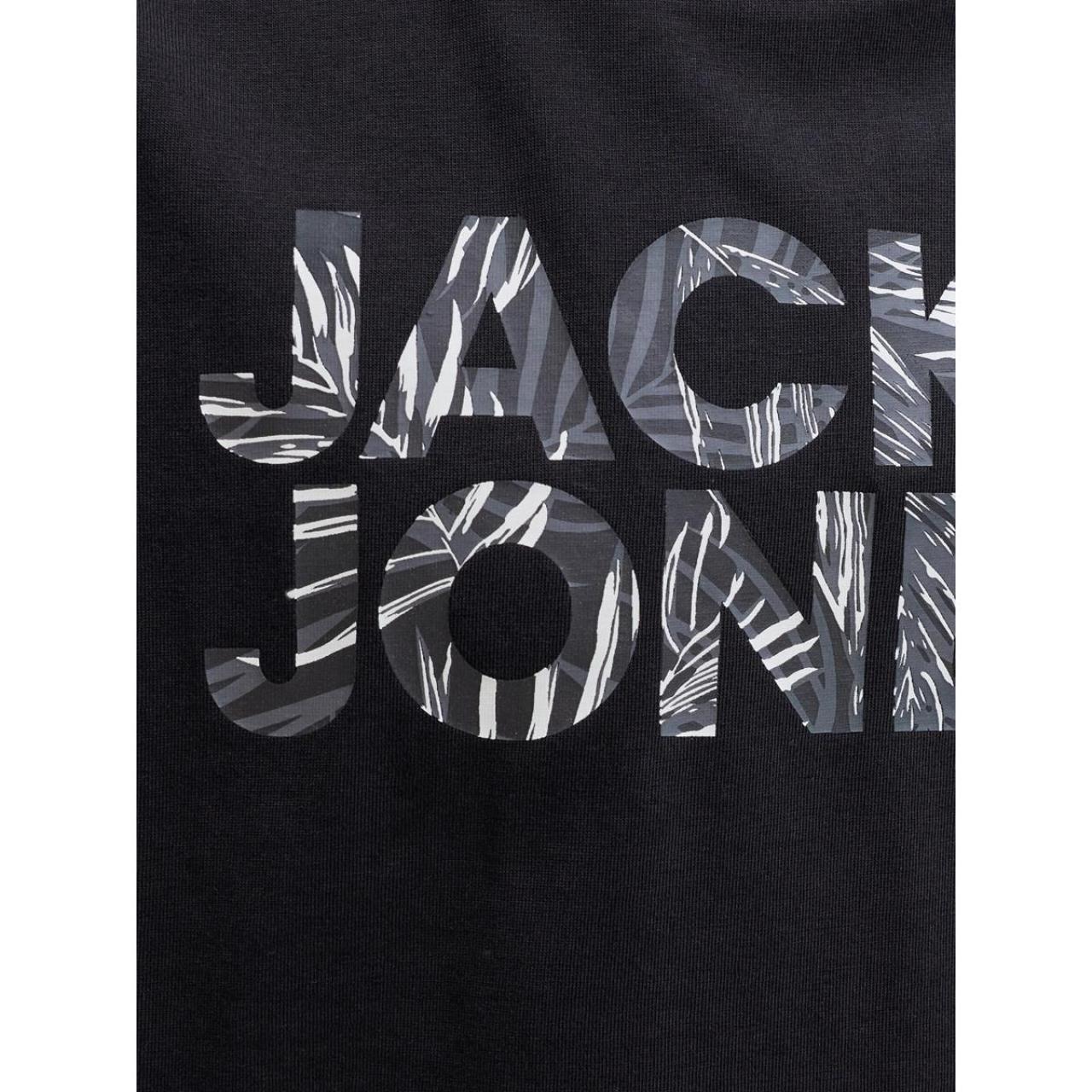 Μπλούζα μακό αγόρι Jack & Jones-12289257-Black