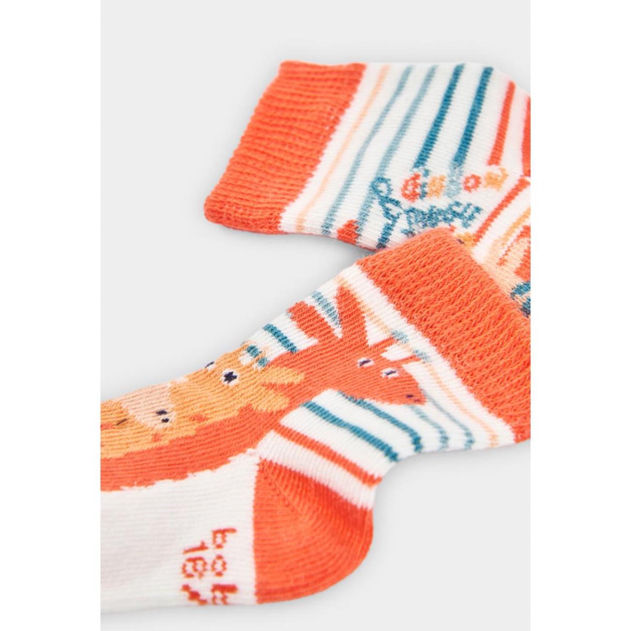 Κάλτσες μπεμπέ 3 τεμ. unisex Boboli-193003-3855-Multicolor φωτογραφία