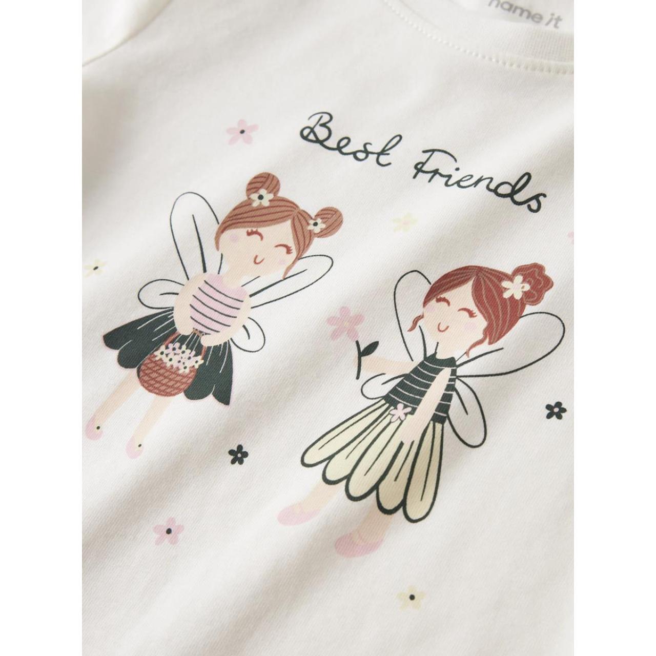 Μπλούζα μακό κορίτσι name it-13228145-Cloud Dancer