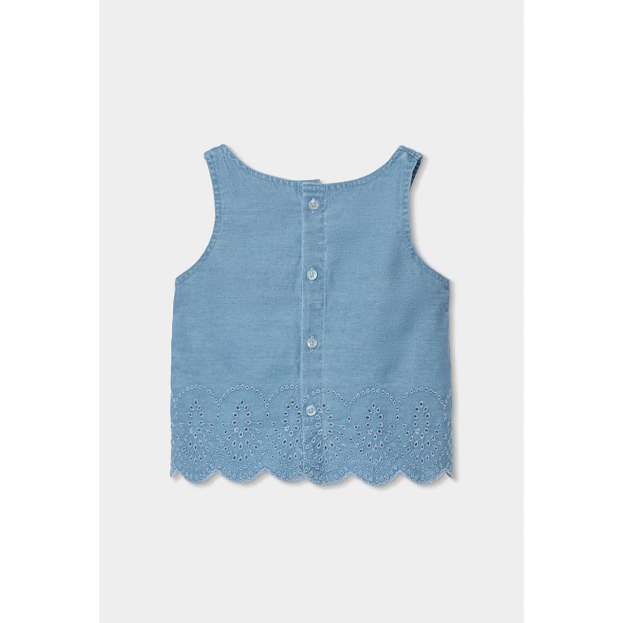 Μπλούζα τζιν κορίτσι Boboli-323075-Bleach φωτογραφία