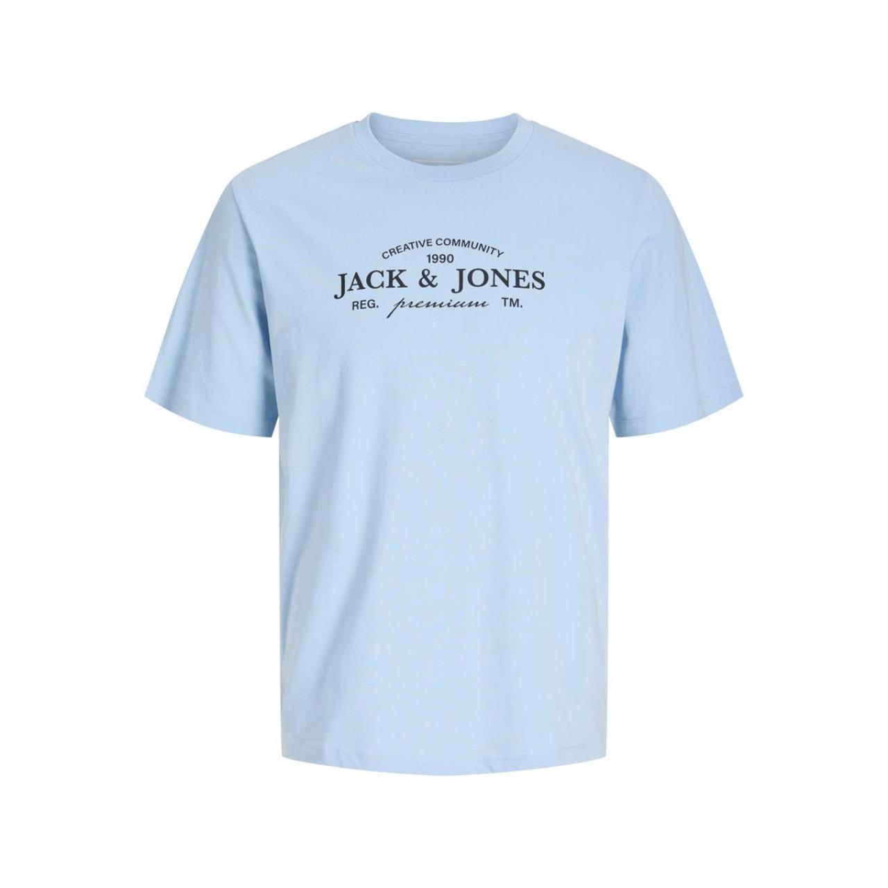 Μπλούζα μακό αγόρι Jack & Jones-12298339-Chambray Blue