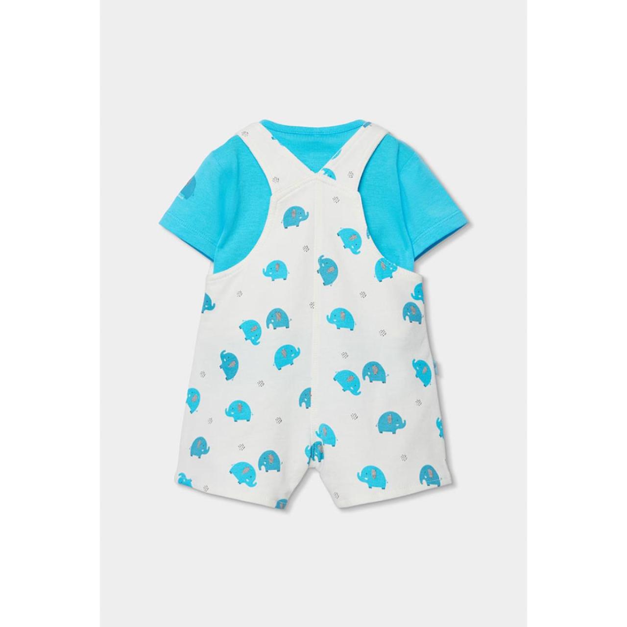 Σετ σαλοπέτα μπεμπέ αγόρι Boboli-213028-9834-White