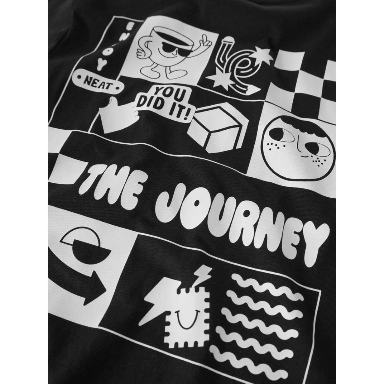 Μπλούζα μακό αγόρι name it-13252583-Black