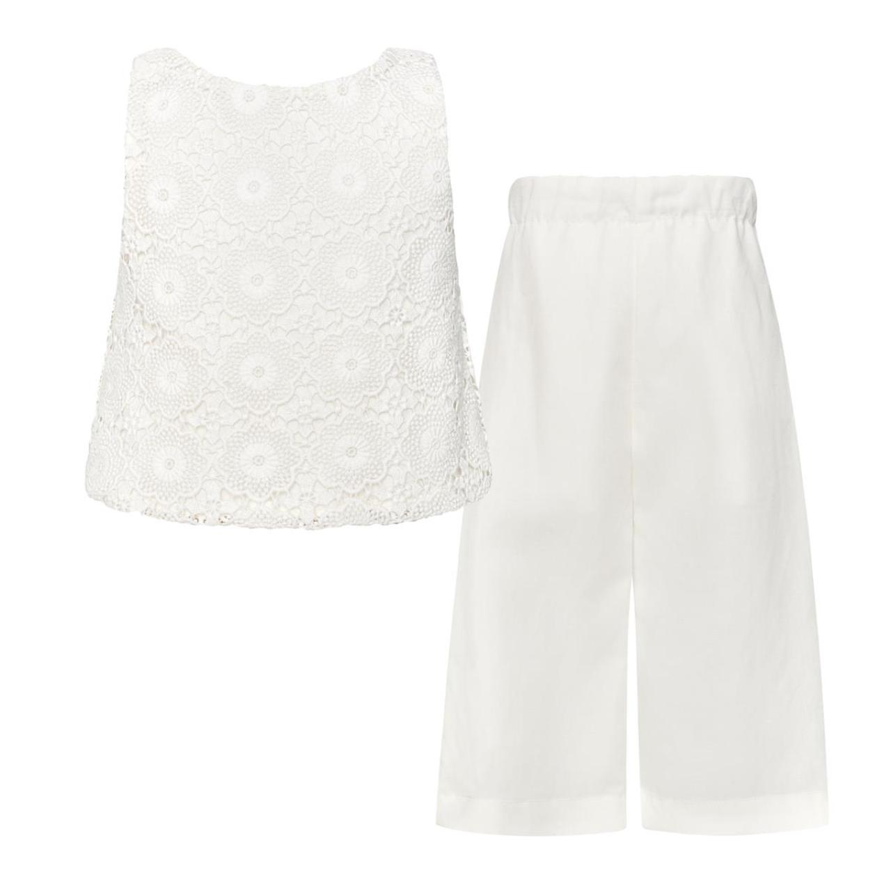 Σετ υφασμάτινο κορίτσι two in a castle-T7249-Off White