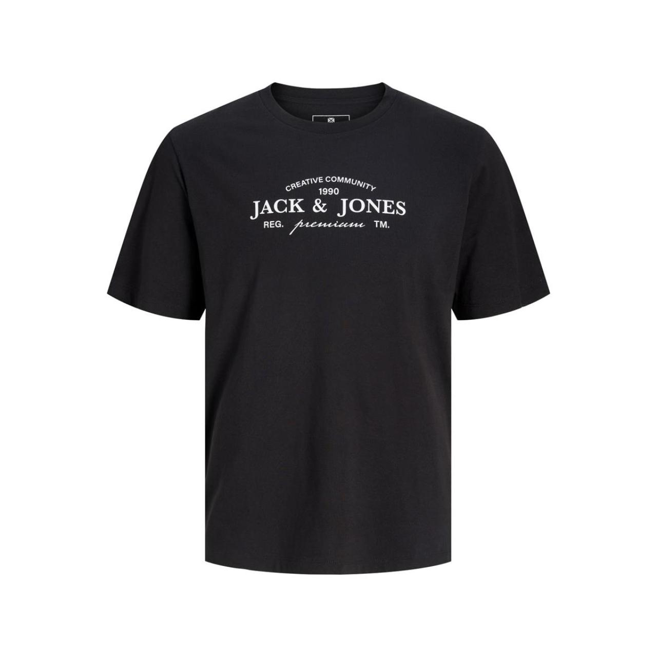 Μπλούζα μακό αγόρι Jack & Jones-12298339-Black