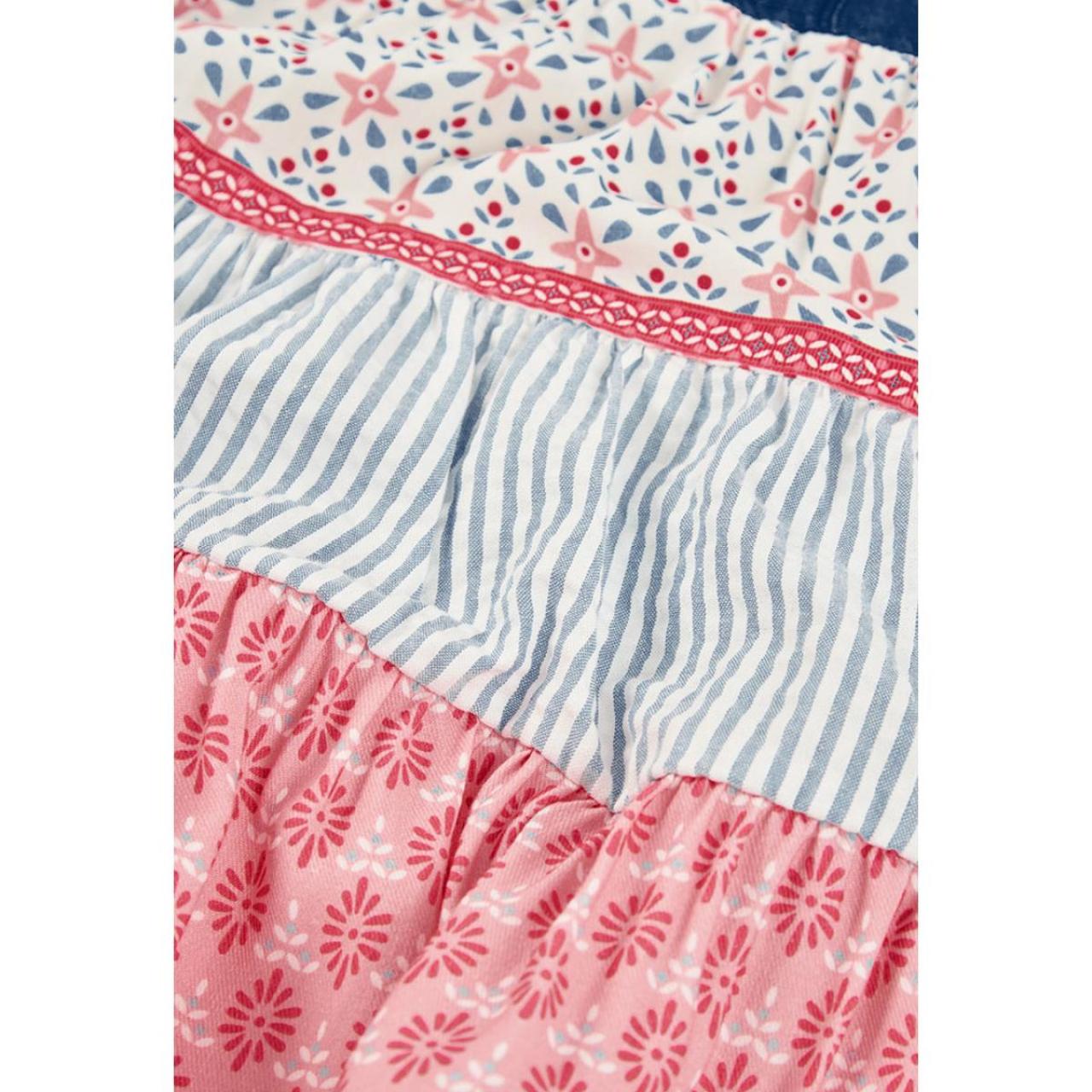 Φόρεμα υφασμάτινο κορίτσι Boboli-303130-Blue