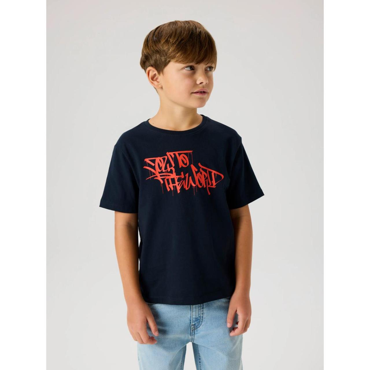 Μπλούζα μακό αγόρι name it-13250961-Salute