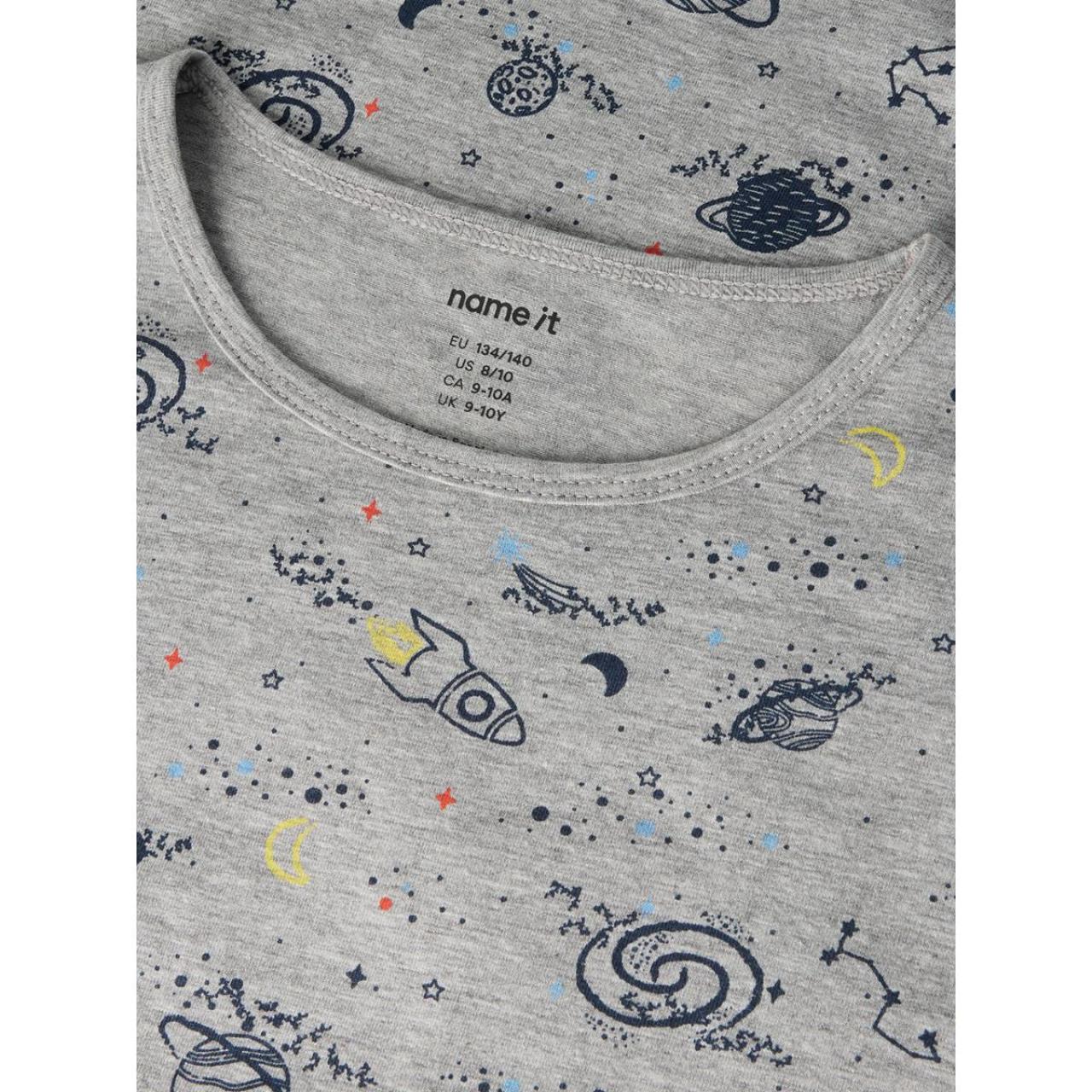 Πιτζάμα μακό αγόρι name it-13250831-Grey Melange