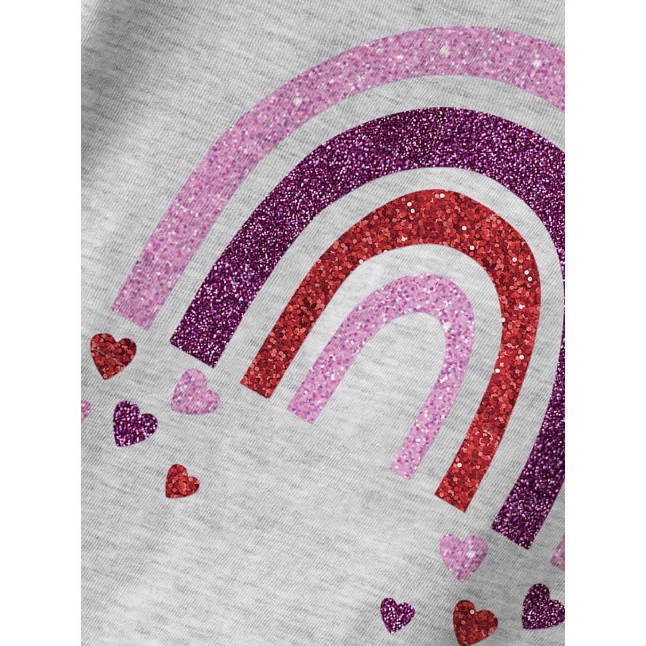 Μπλούζα μακό κορίτσι name it-13251485-Light Grey Melange