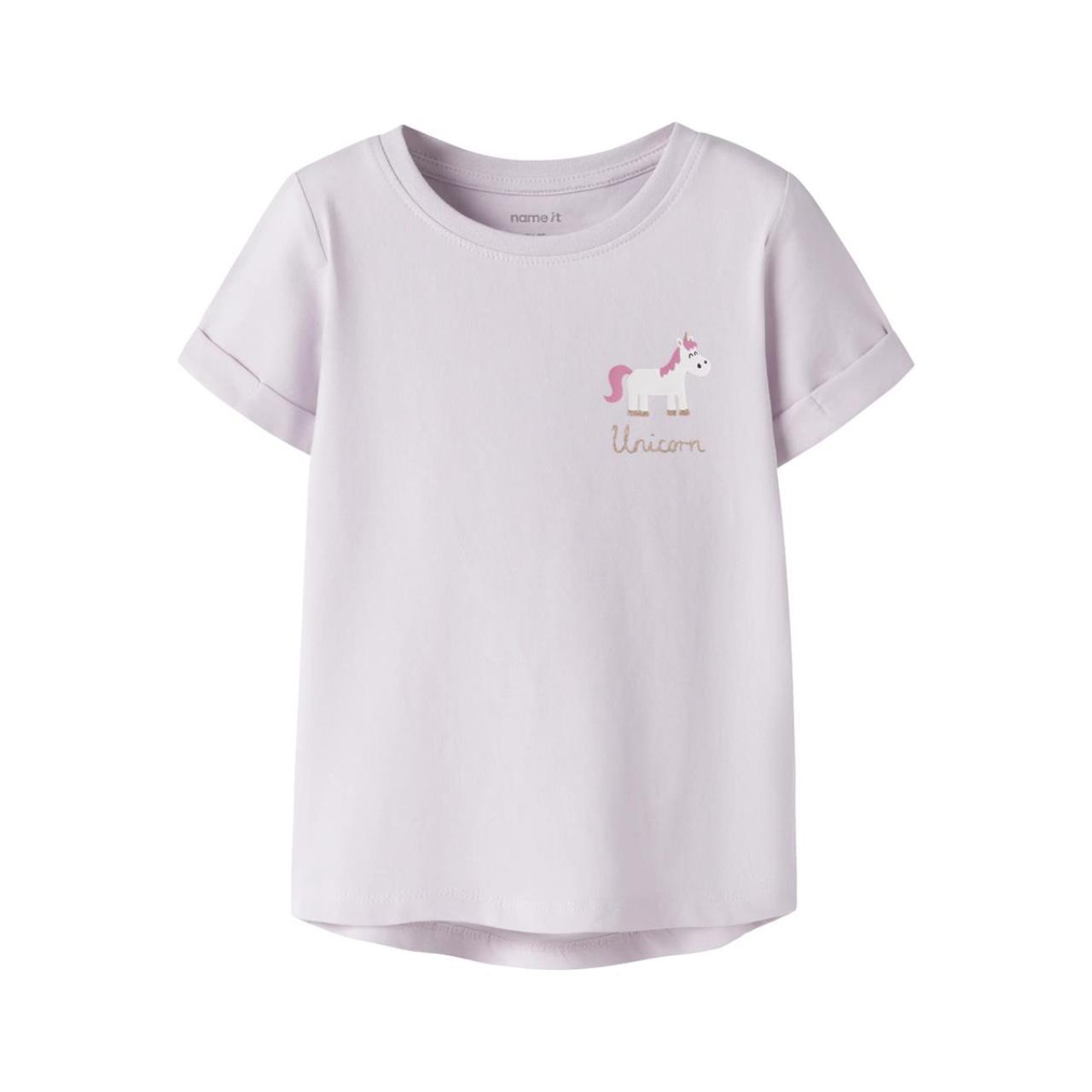 Μπλούζα μακό κορίτσι name it-13228145-Lavender Fog