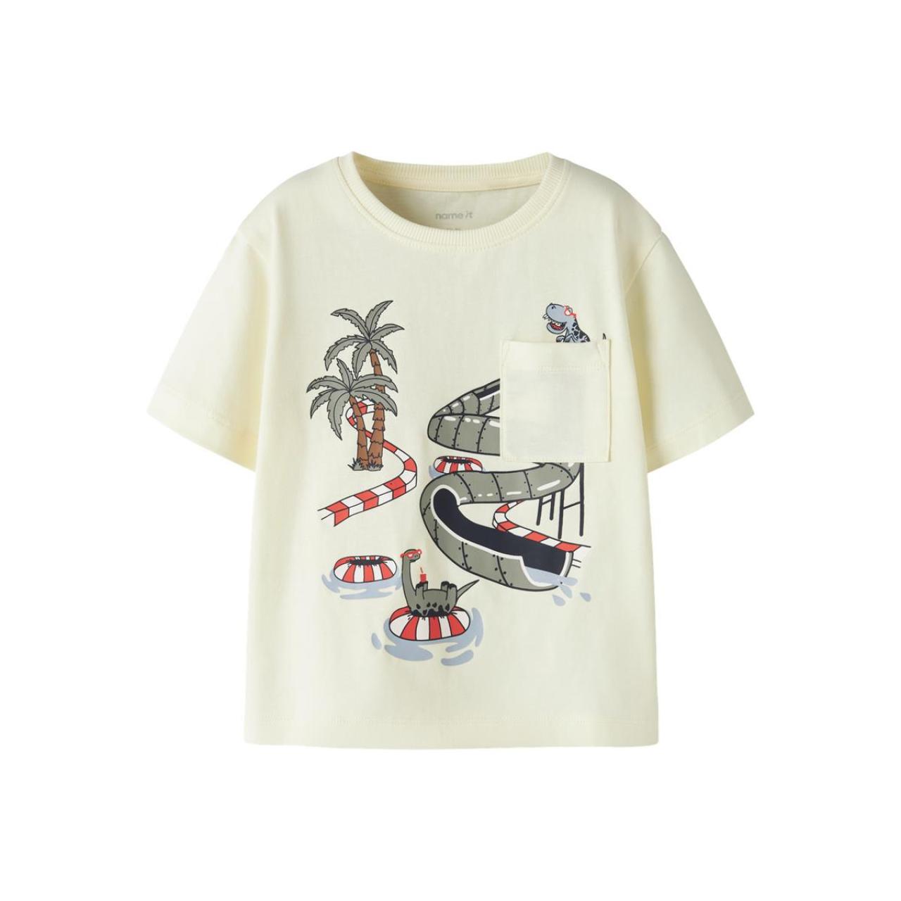 Μπλούζα μακό αγόρι name it-13255108-Pear Sorbet